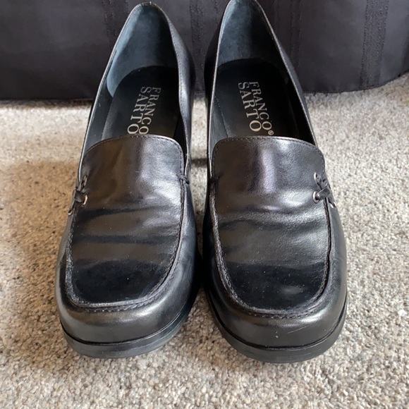 Women’s shoes - Franco Sarto Heeled Loafer/Pump, Black 8M - Picture 10 of 10